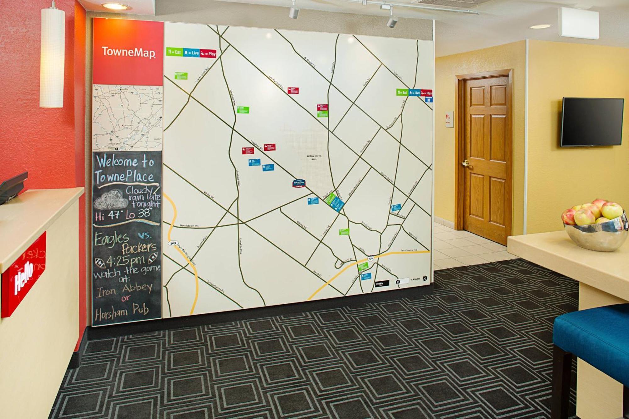 Towneplace Suites Philadelphia Хоршем Экстерьер фото